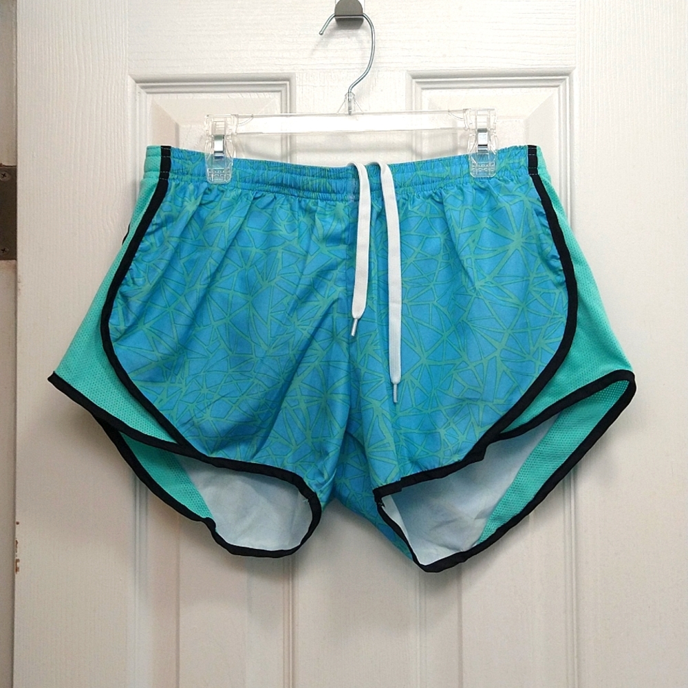 Soffe Juniors, low-rise, aqua green Medium Shorts
